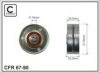 CAFFARO 67-90 Deflection/Guide Pulley, v-ribbed belt